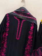 Women premium long Elegant Embroidered 3-Piece Suit