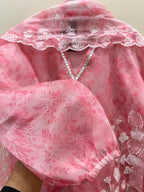 Gorgeous Embroidery & Cutwork on Premium Organza – 3PC Suit