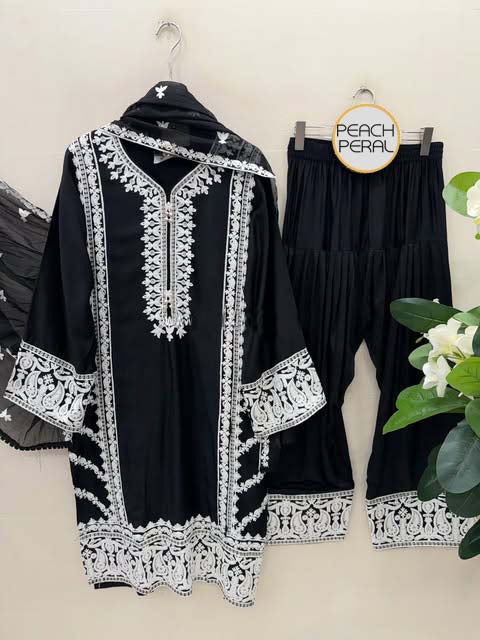 New Style Kashmiri Frshi Shalwar Suit 3pcs