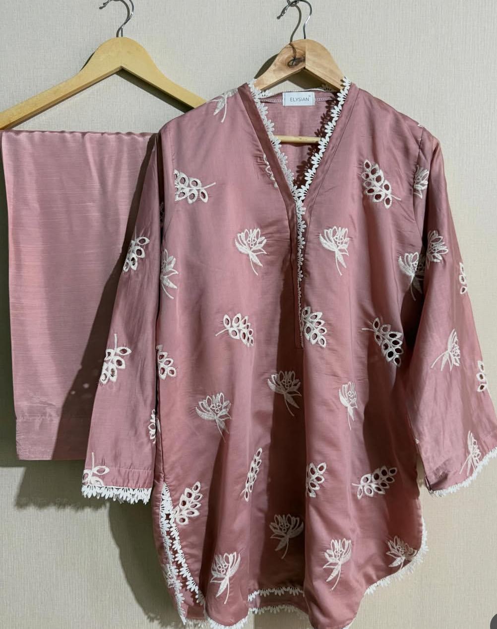 Pack of 2 Embroidered 2-Piece Sets for Women