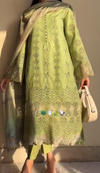 Pack of 2 Women’s Embroidered 3-Piece Suits