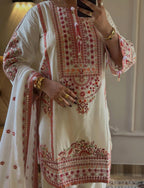 Premium Embroidered 3-Piece Suit