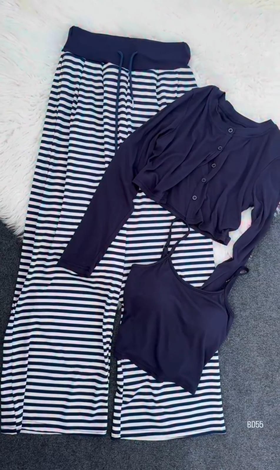 Pack Of 2 Women’s shirt, matching inner, and comfortable trouser