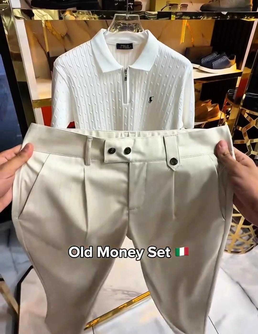 PACK OF 2 MEN’S T-SHIRTS &amp; TROUSERS