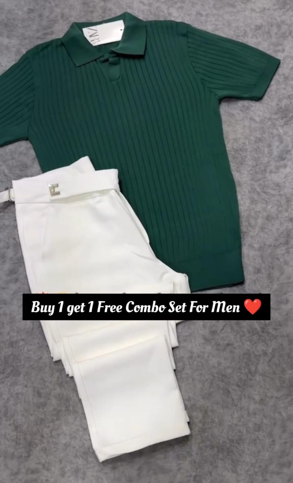 MEN’S T-SHIRT WITH PANTS BUY 1 GET 1 FREE