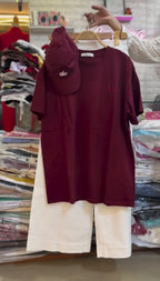 Buy Any 2 T-Shirt, Trouser 3-Piece & Cap Co-Ord Set
