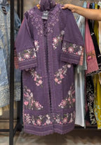 Women’s 3-Piece Gown Style Embroidered Suit