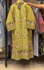 Women’s 3-Piece Gown Style Embroidered Suit