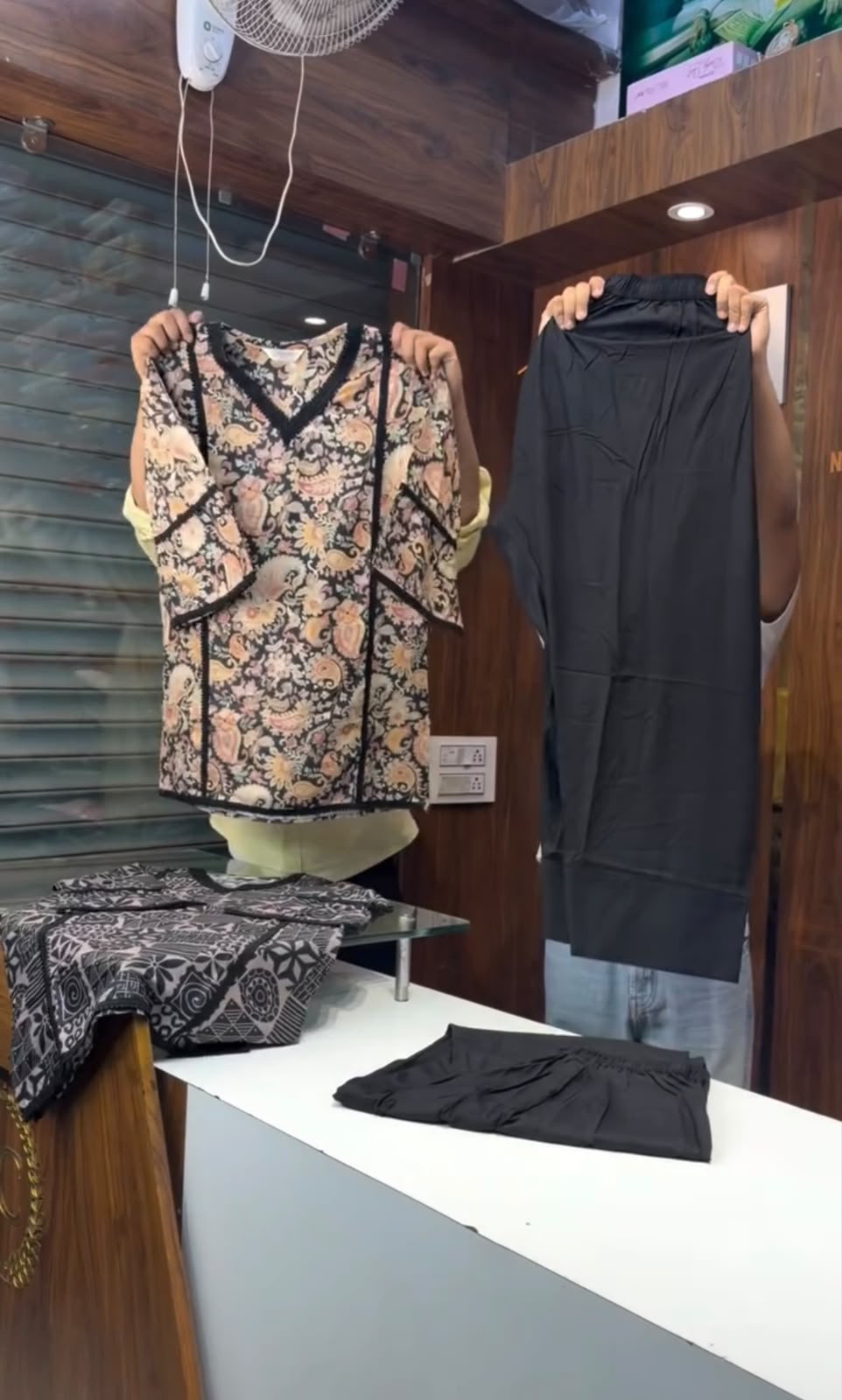 Pack of 3 Women’s Printed Coord Set 2-Piece Suit