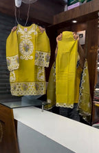 Embroidered 3-Piece Lawn Suit for Women