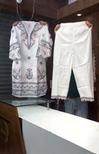 Embroidered 3-Piece Lawn Suit for Women
