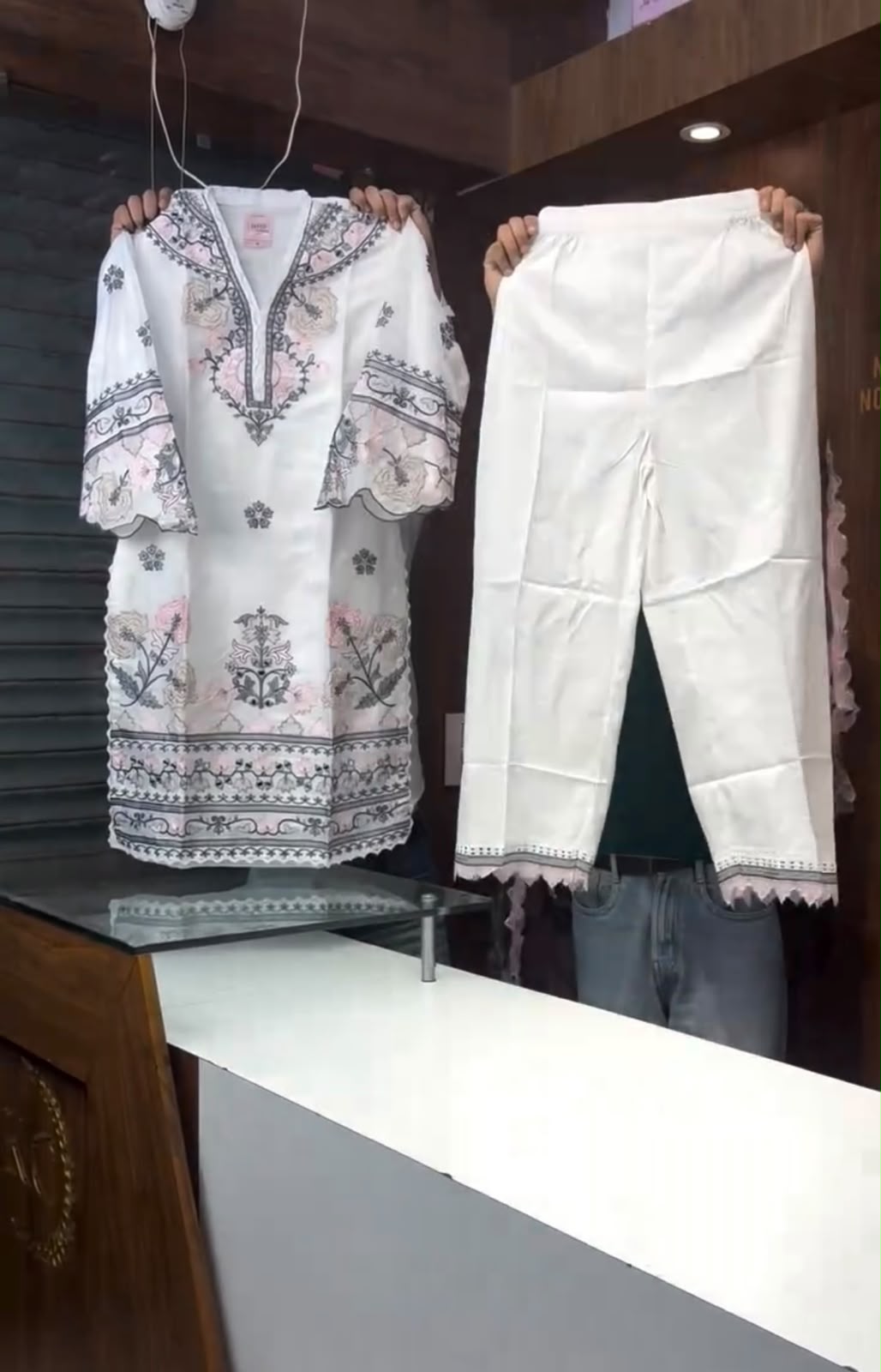 Embroidered 3-Piece Lawn Suit for Women