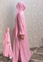 Pack of 2 Women’s Long Shirt, Trouser & Scarf Set
