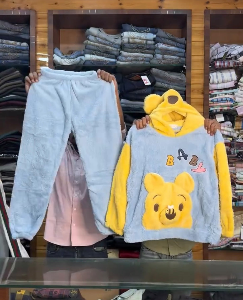 Women’s Plush Fleece Winter 2-Piece Set