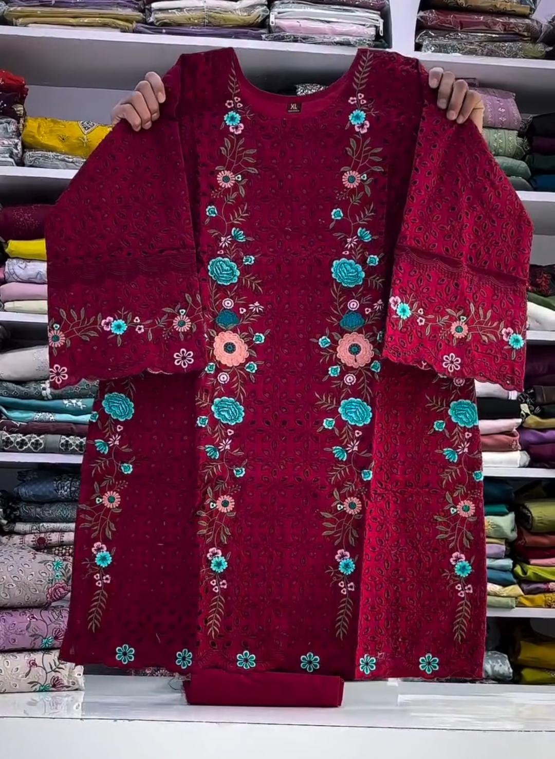 Women’s Embroidered 3-Piece Suit